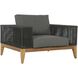 Salerno Gracebay Grey Outdoor Armchair